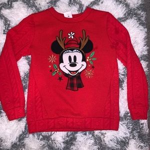 DISNEY Girls Christmas Sweater